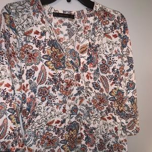 Zara Quarter Sleeved Top